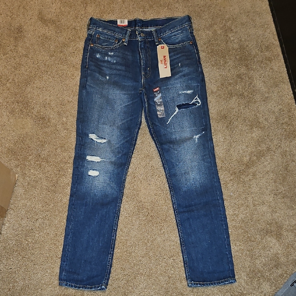 Levi's 511 Jeans with Worn-In Distressing